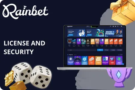 Rainbet casino license and player safety